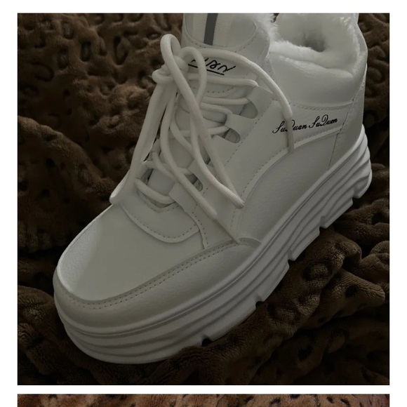 Shoes - White Shoe Sneakers